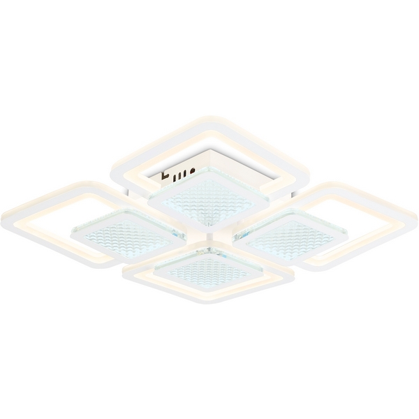 

Потолочная люстра светодиодная с пультом Ambrella Acrylica FA4283, Белый, Acrylica FA4283