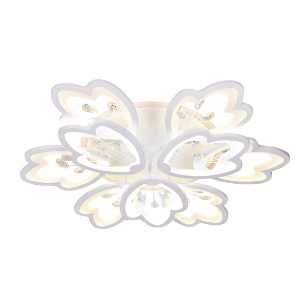 

Потолочная люстра светодиодная с пультом, регулировкой яркости, цветовой температуры и ночным режимом Ambrella Acrylica FA511, Acrylica FA511