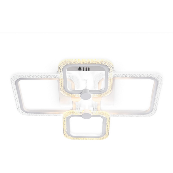 

Потолочный светодиодный светильник с пультом и ночным режимом Ambrella Acrylica FA5309, Белый, Acrylica FA5309