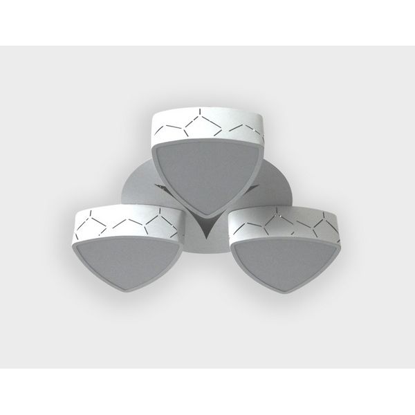 

Потолочная люстра светодиодная с пультом Orbital Granule FG2063 WH 72W+15W D330 (Ambrella), Белый, Orbital Granule FG2063 WH 72W+15W D330