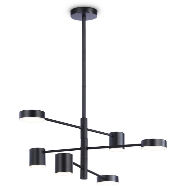 

Потолочная люстра светодиодная Ambrella COMFORT FL51686, Черный, Comfort FL51686