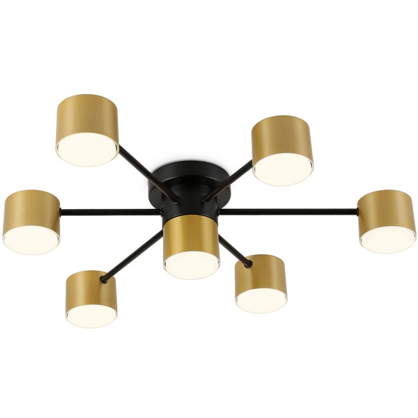 Изображение товара Потолочная люстра Ambrella Comfort FL51726 современный дизайн 7 ламп LED