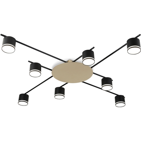 Изображение товара Потолочная люстра Ambrella Comfort FL51760 для гостиной и кухни с 8 LED лампами