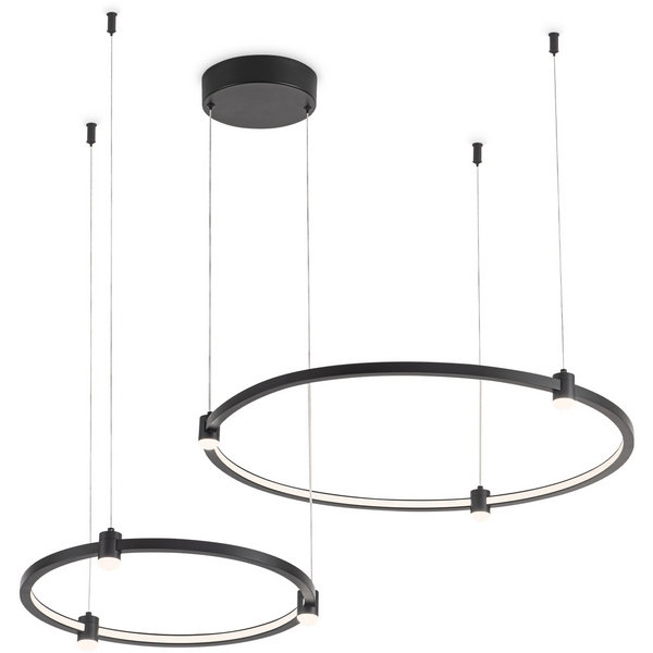 

Подвесной светильник светодиодный Ambrella Comfort FL5525, Черный, Comfort FL5525