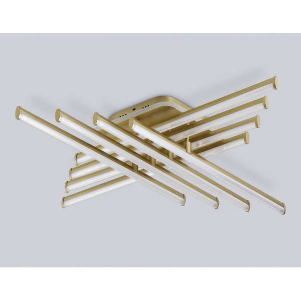 Изображение товара Светодиодная потолочная люстра с пультом Ambrella Comfort FL6263 8 плафонов хай-тек