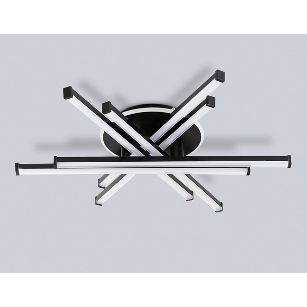 

Потолочная люстра светодиодная с пультом Ambrella Comfort FL6272, Черный, Comfort FL6272