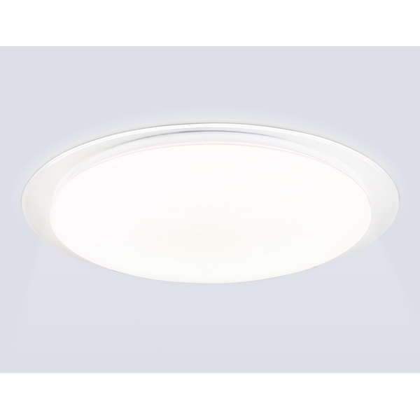 

Потолочный светильник круглый светодиодный с пультом (Ночной режим, С таймером) Ambrella Orbital FZ780 RGB, Белый, Orbital FZ780