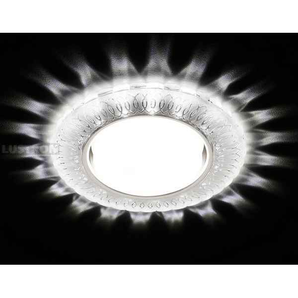

Встраиваемый светильник G252 WH/CH/WH Ambrella Gx53+led, Белый, Gx53+led G252 WH/CH/WH