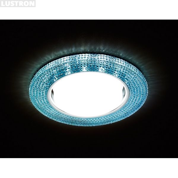 

Голубой встраиваемый светильник G290 BL Ambrella Gx53+led, Gx53+led G290 BL