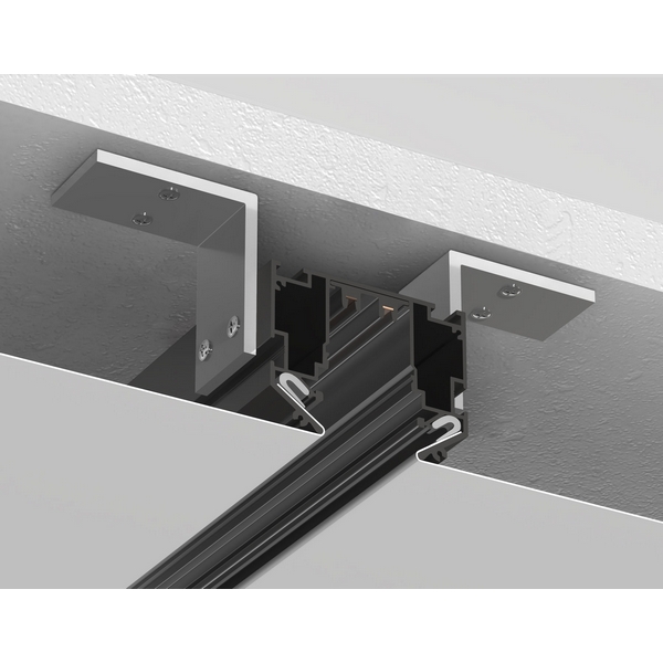 

Шинопровод однофазный для монтажа в натяжной ПВХ потолок системы крепления гарпун 3 метра Magnetic SMART 220V 25mm Ambrella Track System GL1019, Track System GL1019