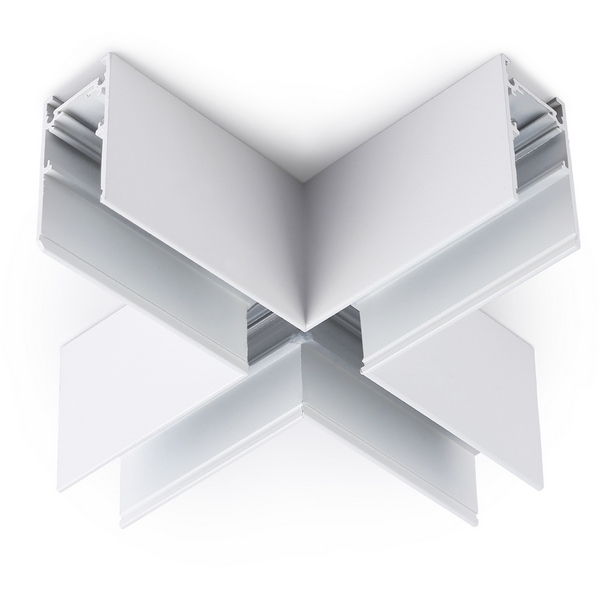 

Коннектор X-образный для накладного шинопровода Ambrella TRACK SYSTEM GL3375, Белый, Track System GL3375