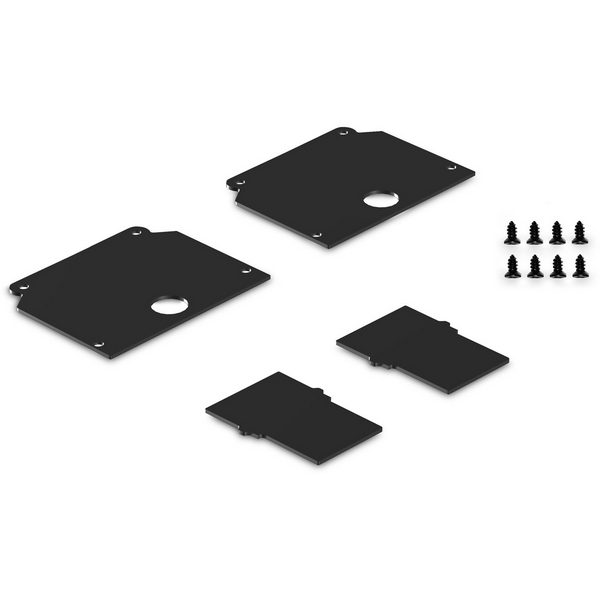 Изображение товара Комплект заглушек для шинопровода в натяжной потолок системы крепления гарпун Magnetic Standard 48V 20mm 2шт Ambrella Track System GL36230