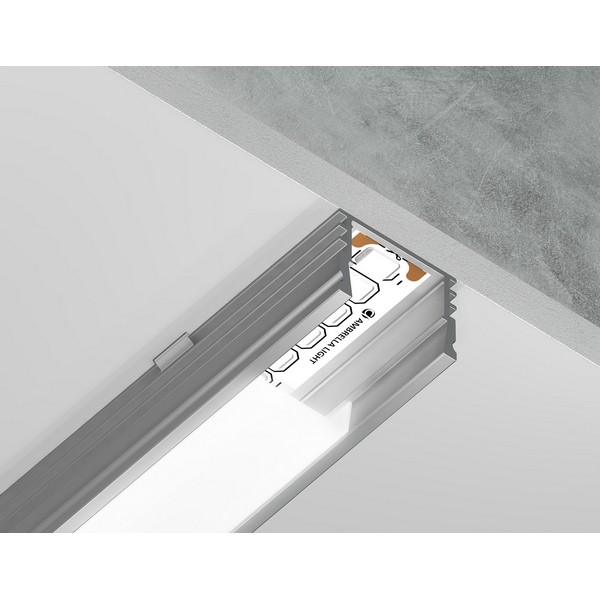 

Алюминиевый профиль накладной для светодиодной ленты до 15мм Ambrella Illumination GP1750AL, illumination GP1750AL