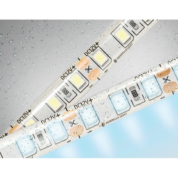 

Светодиодная лента Ambrella Illumination GS1203 2835 120Led 9.6W/m 12V IP65 6500K 5m, illumination GS1203