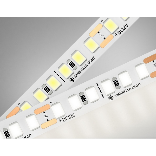 

Светодиодная лента Ambrella Illumination GS1302 2835 180Led 14.4W/m 12V IP20 4500K 5m, illumination GS1302