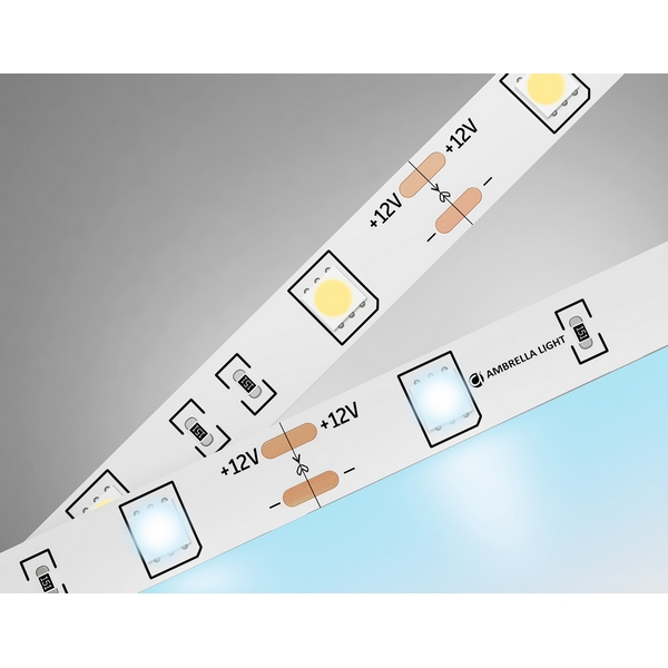 

Светодиодная лента Ambrella Illumination GS1803 5050 30Led 7.2W/m 12V IP20 6500K 5m, illumination GS1803