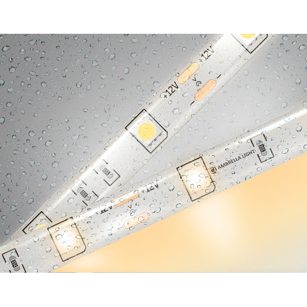 

Светодиодная лента Ambrella Illumination GS1901 5050 30Led 7.2W/m 12V IP65 3000K 5m, illumination GS1901