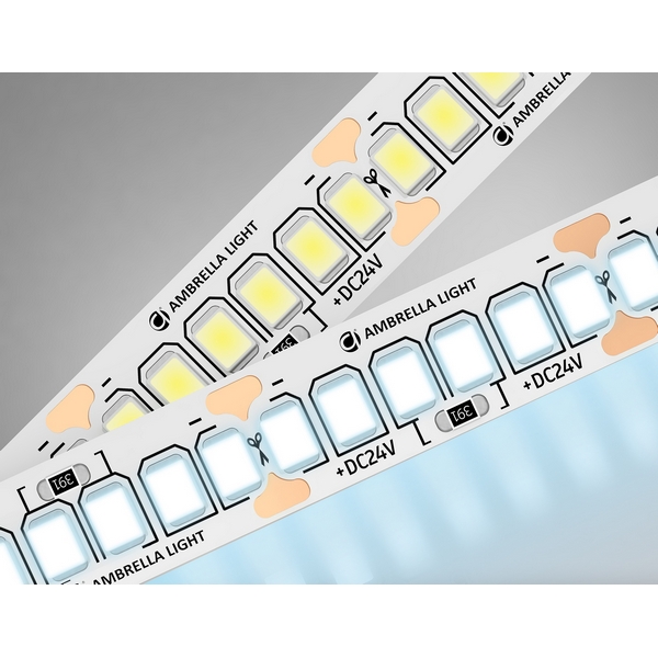 

Светодиодная лента Ambrella Illumination GS3303 2835 240Led 18W/m 24V IP20 6500K 5m, illumination GS3303