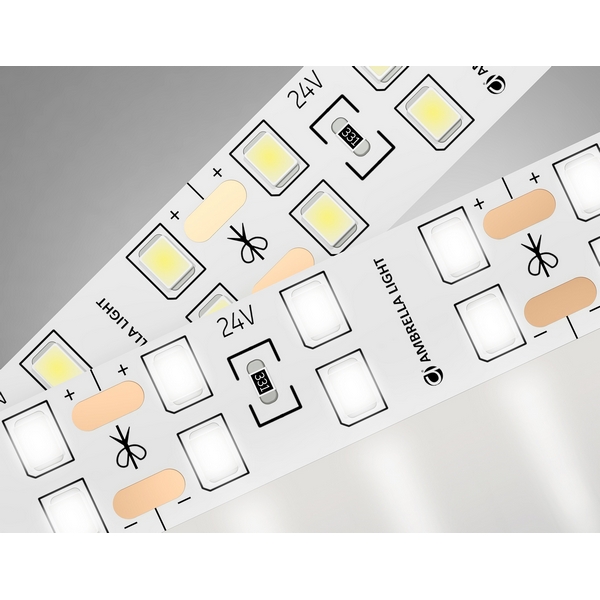

Светодиодная лента двухрядная Ambrella Illumination GS3602 2835 204Led 20W/m 24V IP20 4500K 5m, illumination GS3602