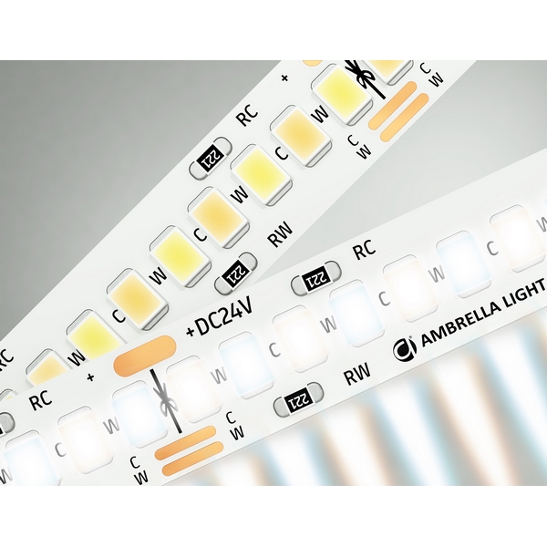 

Светодиодная лента с регулировкой температуры света Ambrella Illumination GS4151 2835 240Led 18W/m 24V IP20 CCT 3000-650, illumination GS4151