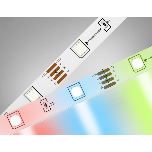 

Светодиодная лента RGB Ambrella Illumination GS4301 5050 30Led 7.2W/m 24V IP20 RGB 5m, illumination GS4301