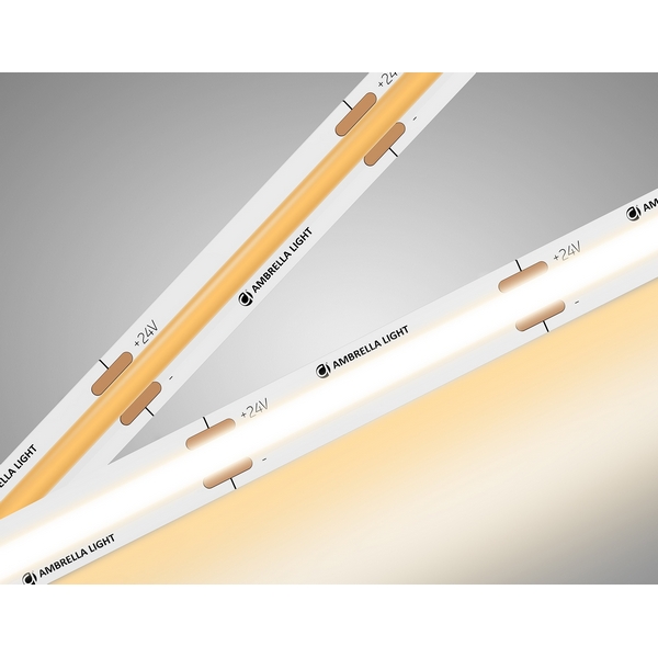 

Светодиодная лента COB 528Led/14W m/ 24V IP20 3000K/ 5m*10mm*2mm (2 конт.) Ambrella Illumination GS4751, illumination GS4751
