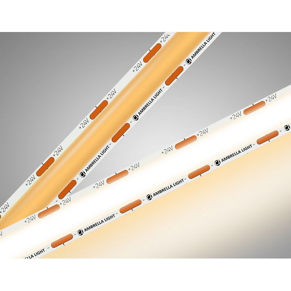 Изображение товара Светодиодная лента COB 616Led/19W м 24V IP20 3000K 5м Ambrella GS4801