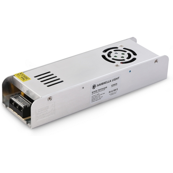 

Блок питания с EMC для светодиодной ленты 12V Ambrella LED Driver 12V GS8656 360W 30A IP20 220V, illumination GS8656