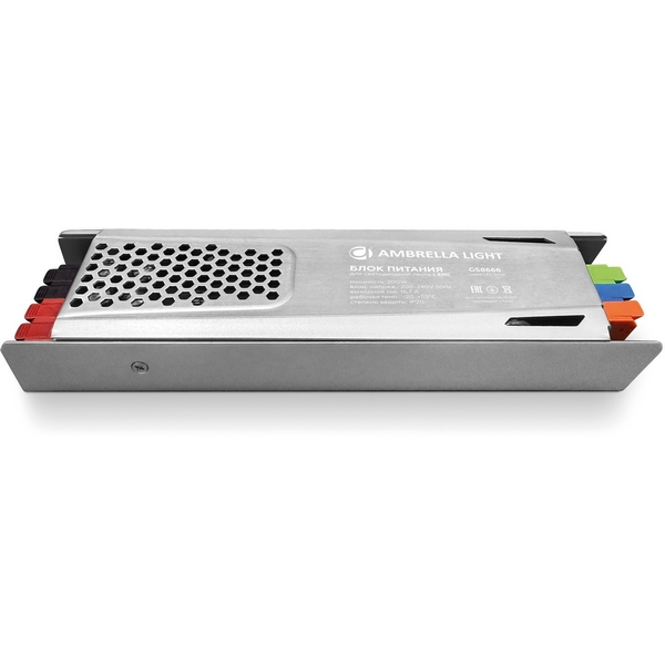 

Блок питания с EMC 12V 200W IP20 Ambrella Illumination GS8666, illumination GS8666
