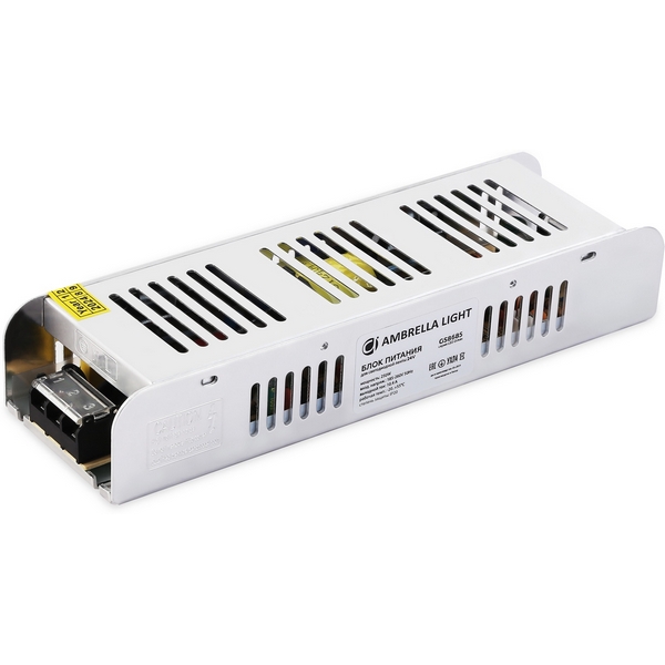 

Блок питания с EMC для светодиодной ленты 24V Ambrella LED Driver 24V GS8685 250W 10,4A IP20 220V, illumination GS8685