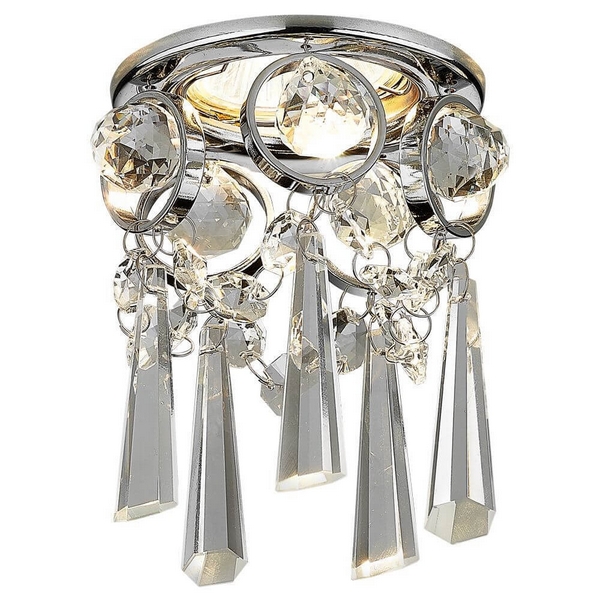 

Встраиваемый светильник K2222 CH/CL Ambrella Хрусталь С Подвесами, Хром, Хрусталь С Подвесами K2222 CH/CL