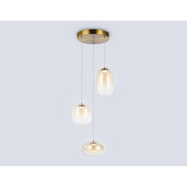 

Подвесной светодиодный светильник Ambrella High Light LH11105, Янтарный, High Light LH11105