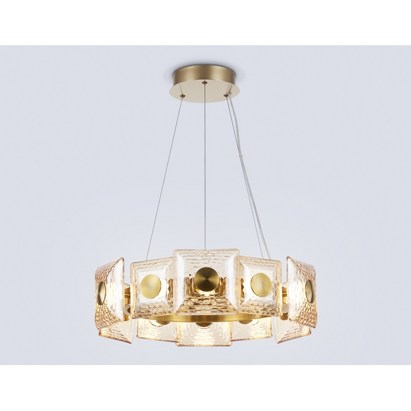 

Подвесная люстра светодиодная Ambrella High Light LH31021, Янтарный, High Light LH31021