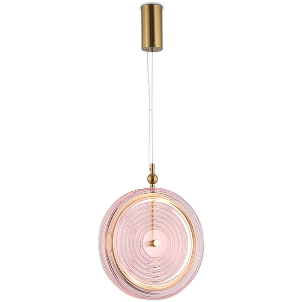 

Подвесной светодиодный светильник Ambrella Crystal LH31125, Розовый, Crystal LH31125