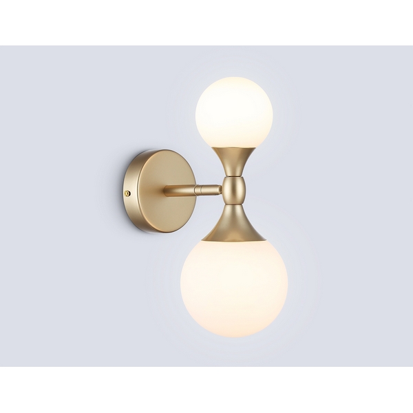 

Бра Ambrella High Light LH51053 (плафоны шарики), Белый, High Light LH51053
