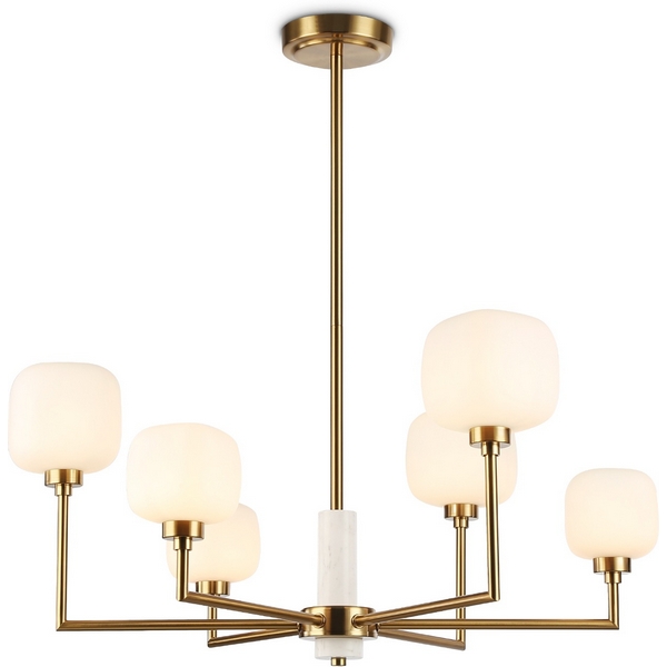

Потолочная люстра на штанге Ambrella HIGH LIGHT LH53015, Латунь, High Light LH53015