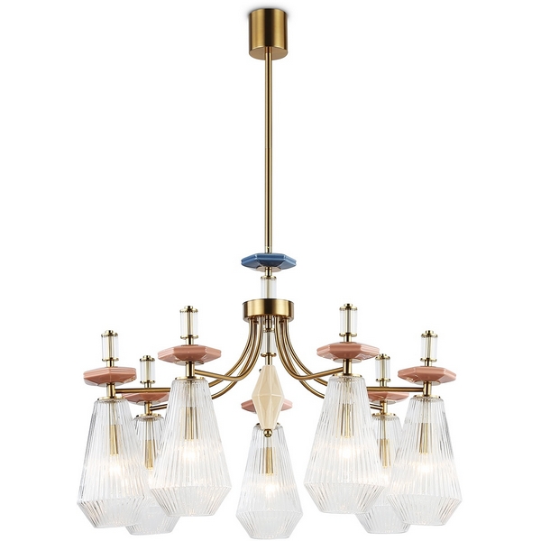 Изображение товара Потолочная люстра Ambrella LH53184 Ceramo Modern с 7 лампами E14 Изображение товара Потолочная люстра Ambrella LH53184 Ceramo Modern с 7 лампами E14