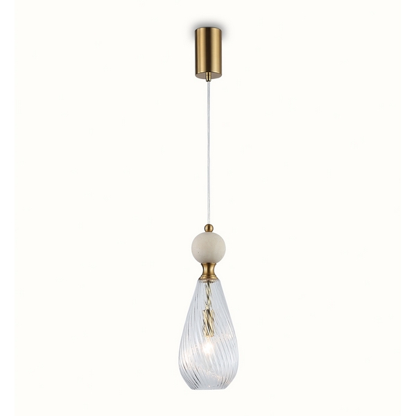 

Подвесной светильник с травертином Ambrella Ceramo Modern LH53283, Прозрачный, Ceramo Modern LH53283