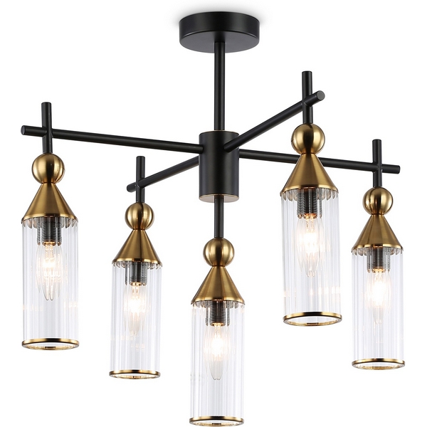 

Потолочная люстра на штанге Ambrella HIGH LIGHT LH55256, Латунь, High Light LH55256