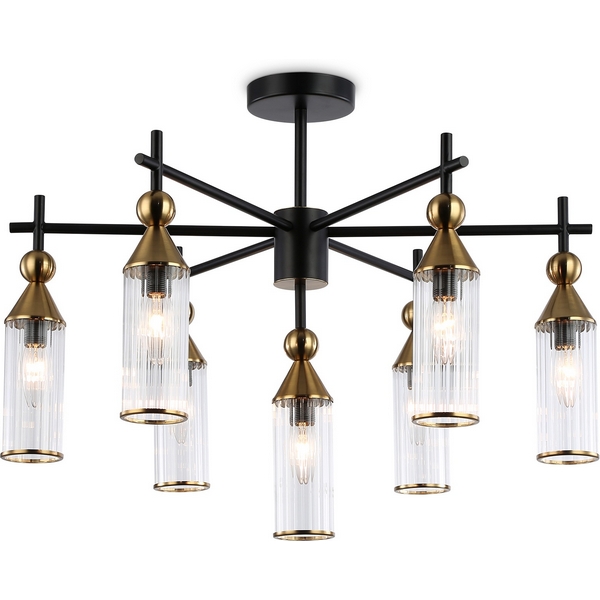 

Потолочная люстра на штанге Ambrella HIGH LIGHT LH55257, Латунь, High Light LH55257