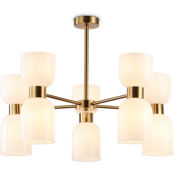 

Потолочная люстра на штанге Ambrella HIGH LIGHT LH56093, Латунь, High Light LH56093