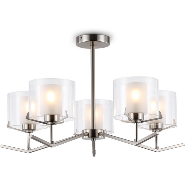 

Потолочная люстра на штанге Ambrella High Light LH57001, Никель, High Light LH57001