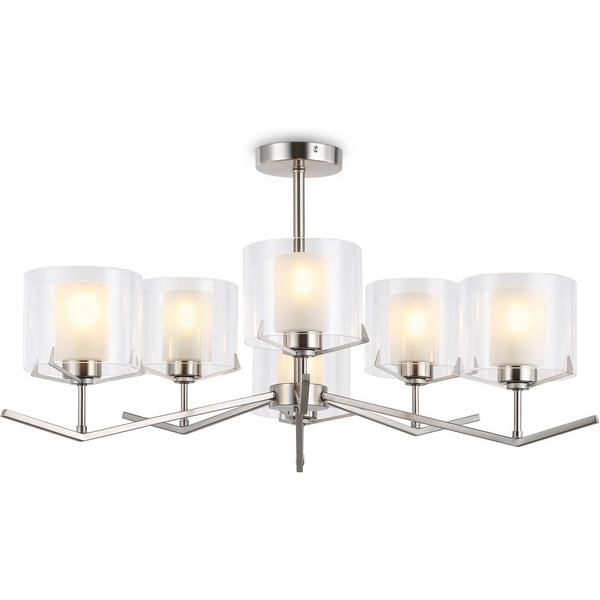 

Потолочная люстра на штанге Ambrella High Light LH57002, Никель, High Light LH57002