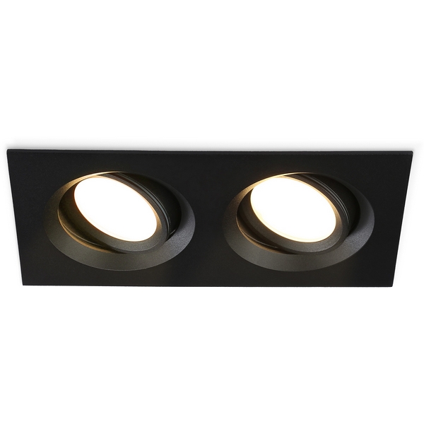 

Потолочный светильник прямоугольный встраиваемый с защитой ip44 Ambrella Techno Spot TN1146, Черный, Techno Spot TN1146