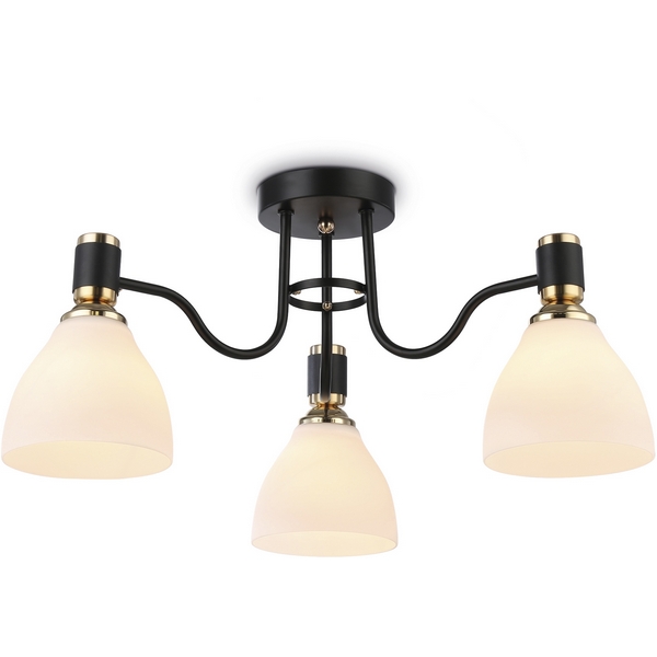 

Потолочная люстра на штанге Ambrella TRADITIONAL TR303303, Черно-белый, TRADITIONAL TR303303