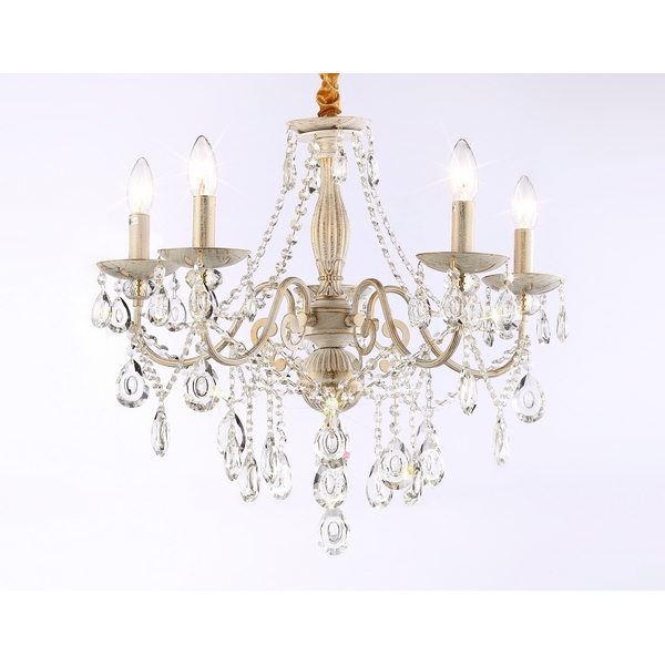 

Подвесная люстра Ambrella TRADITIONAL TR4944 в виде свечи, Бежевый, TRADITIONAL TR4944