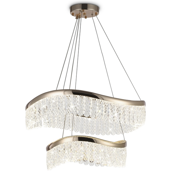 

Подвесной светодиодный светильник с хрусталем Ambrella TRADITIONAL TR49728, TRADITIONAL TR49728
