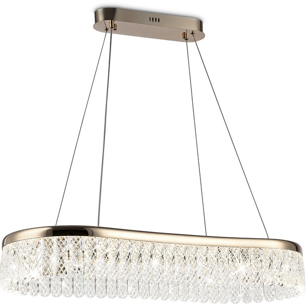 

Подвесной светодиодный светильник с хрусталем Ambrella TRADITIONAL TR49737, Прозрачный, TRADITIONAL TR49737