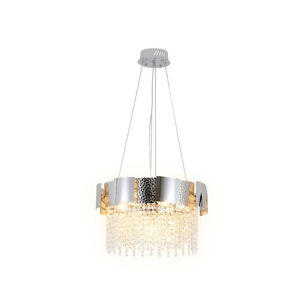 

Подвесная люстра хрустальная Ambrella TRADITIONAL TR5244, Серебро, TRADITIONAL TR5244