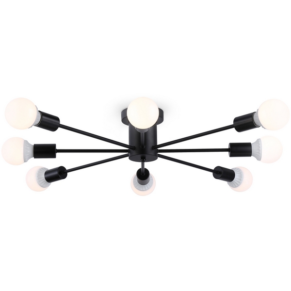 

Потолочная люстра Ambrella Traditional TR80411, Черный, TRADITIONAL TR80411